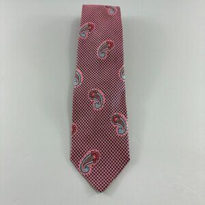 Robert Talbott Nordstrom Pink Paisley Men's Tie 3" x 61"